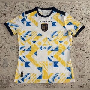 Marathon Authentic Ecuador National Team Multi Color Training Jersey Men’s Sz: L